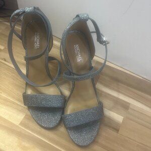 MICHAEL MICHAEL KORS‎ Women's Astrid Stiletto Dress Sandals Size 7 Blue